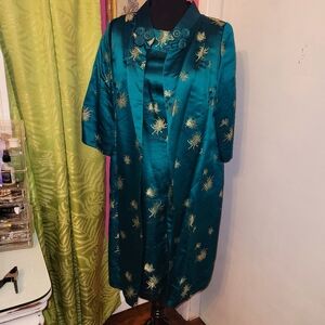 Vintage floral two piece set